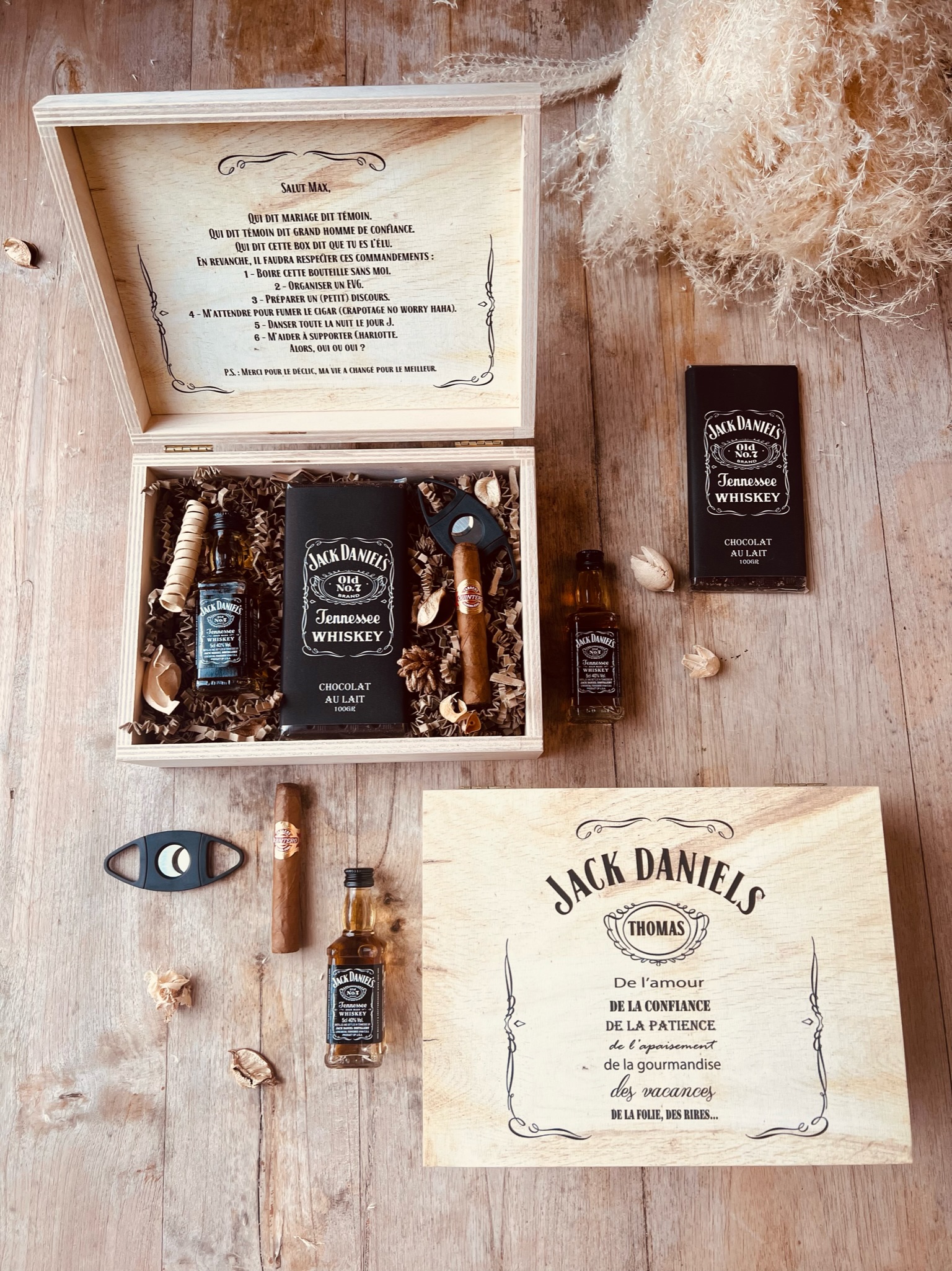 Coffret « Jack Daniels » 🥃 ( BOUTEILLE OFFERTE ) – The French Custom